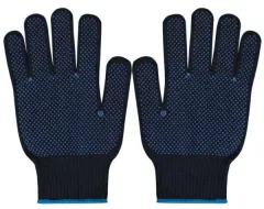 Seamless PVC Double Side Dotted Gloves