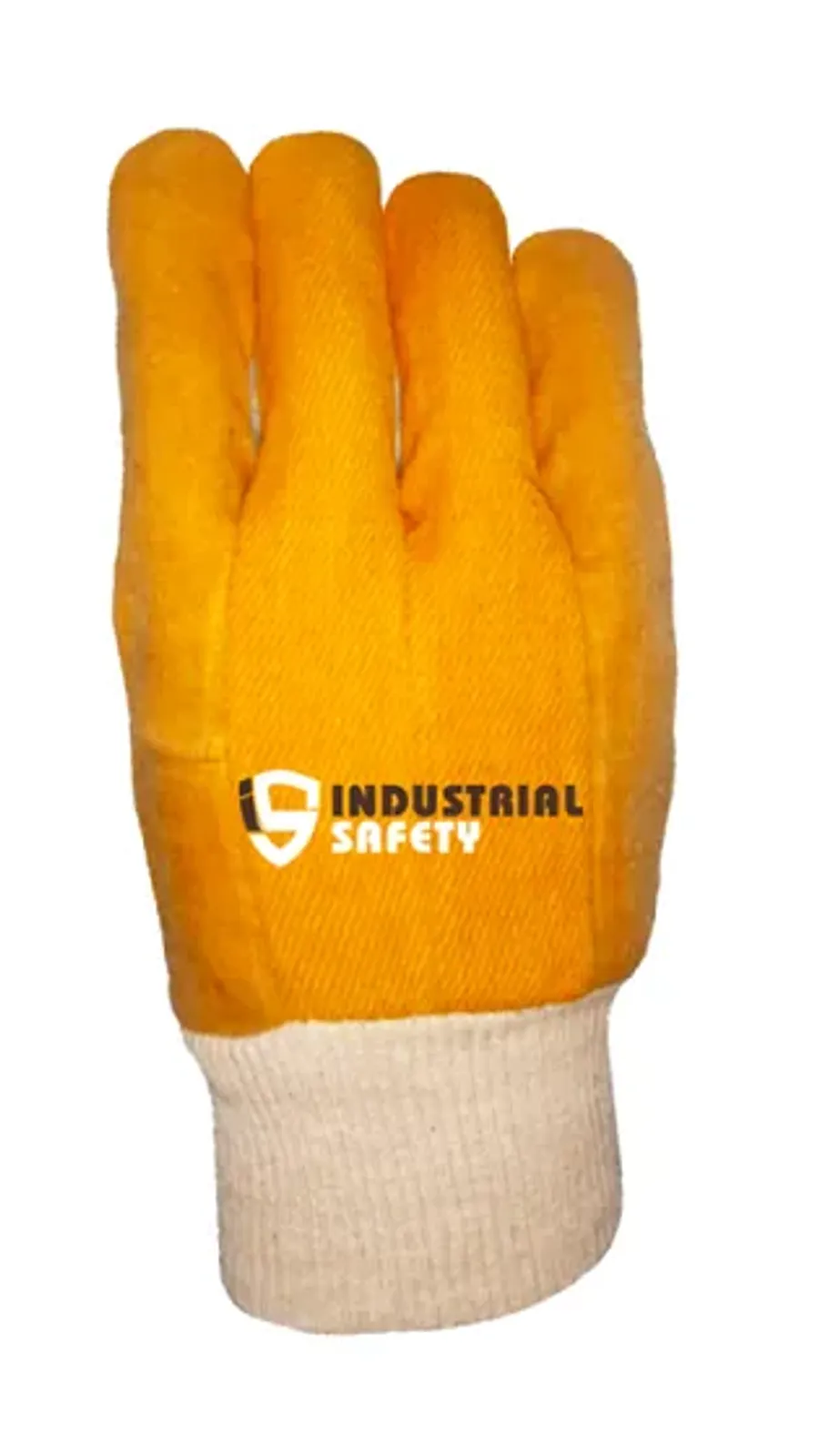IS-8001 Coated Fabric Rigger Gloves With Knitted Wrist